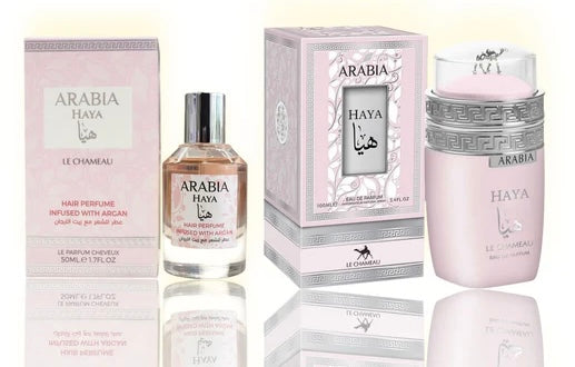 Arabia Haya Edp & Haya Hair Mist With Argan Combo 2 Pcs