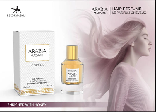 ARABIA MADAME HAIR PERFUME INFUSED WITH ARGAN - 50ML BY LE CHAMEAU