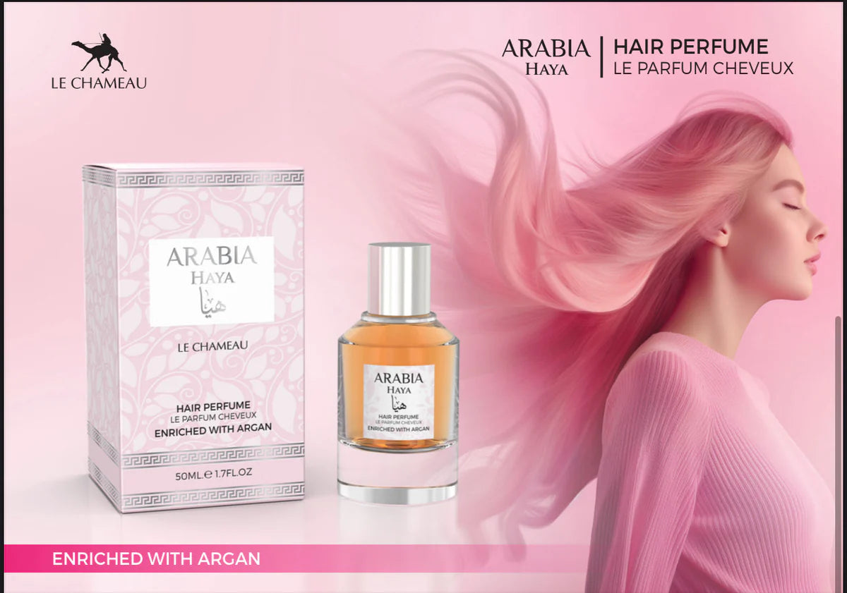 ARABIA HAYA HAIR PERFUME INFUSED WITH HONEY - 50ML BY LE CHAMEAU