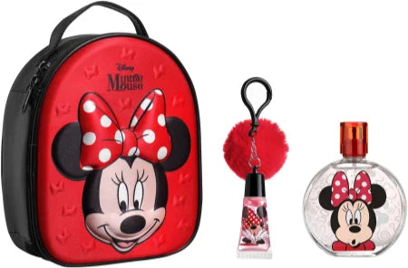 MINNIE MOUSE (3pc) bag/perfum/lips