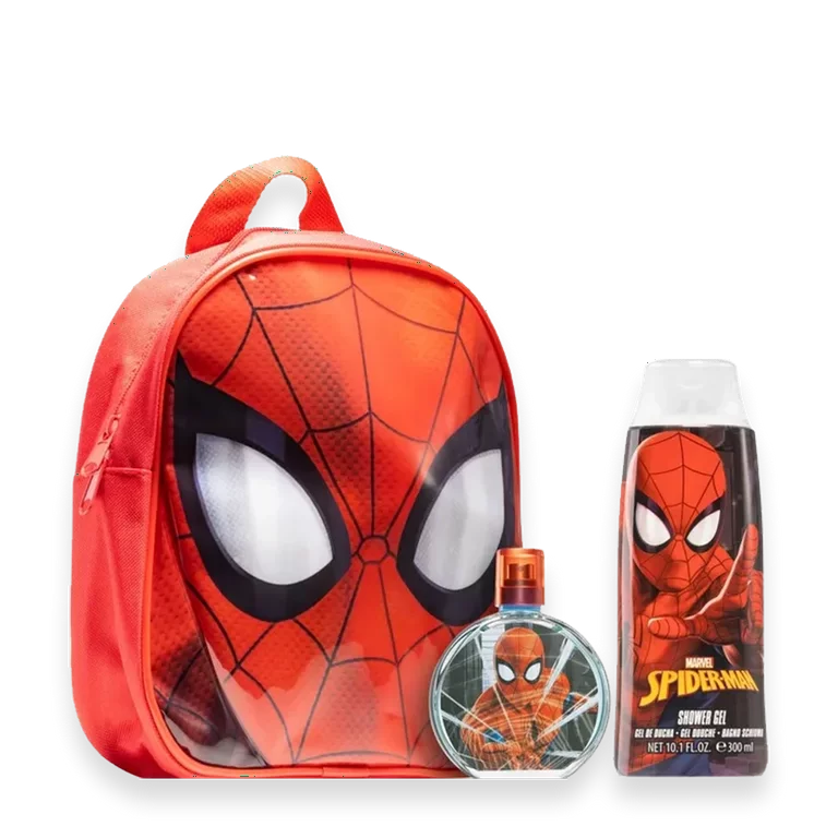 SPIDERMAN 3pc bag/perfum/shower gel