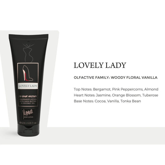 Lovely Lady - Body Lotion 236ML By Memwa