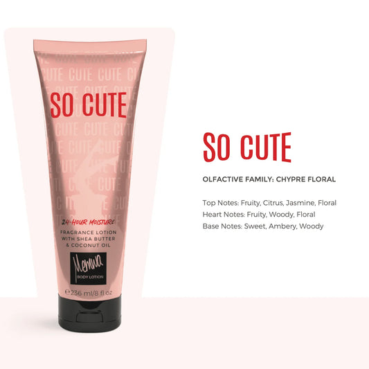 So Cute - Body Lotion 236ML By Memwa