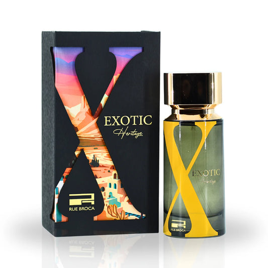 Exotic Heritage Pour Homme EDP Spray 100ML (3.4OZ) By RUE BROCA | Woody, Fruity