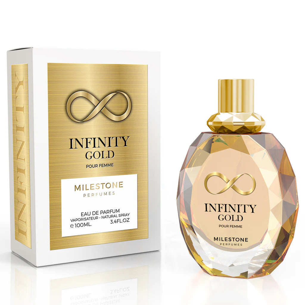 Infinity Gold | Eau De Parfum 100ml | by Milestone Perfumes
