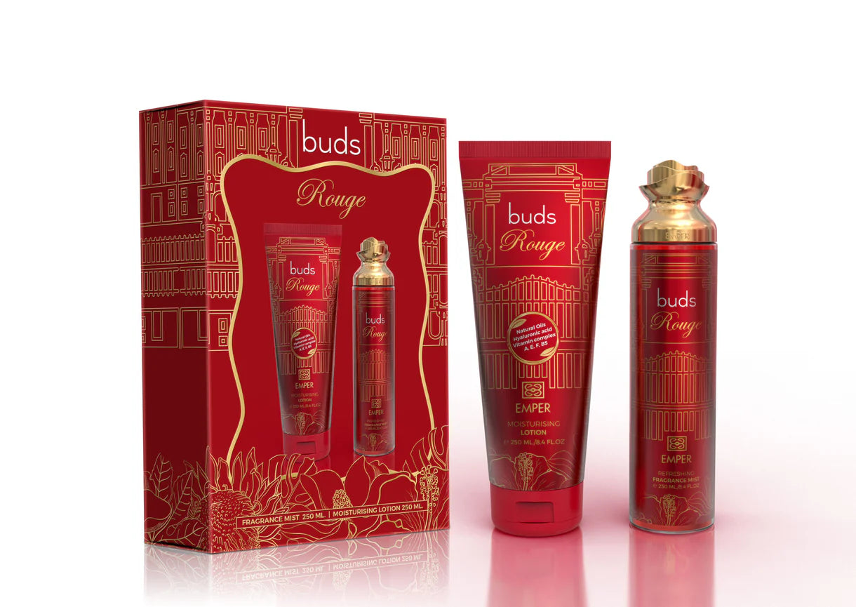 2in1 Gift Set Buds Rouge